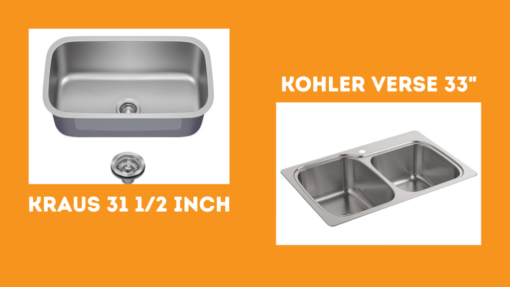 small stainless steel sink