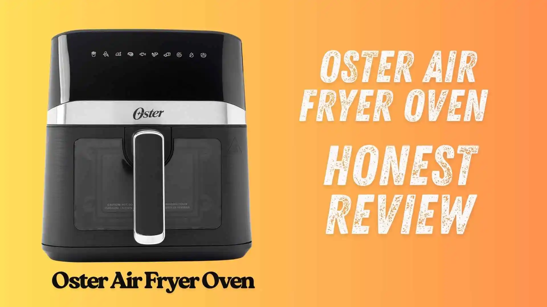 Oster compact air fryer oven