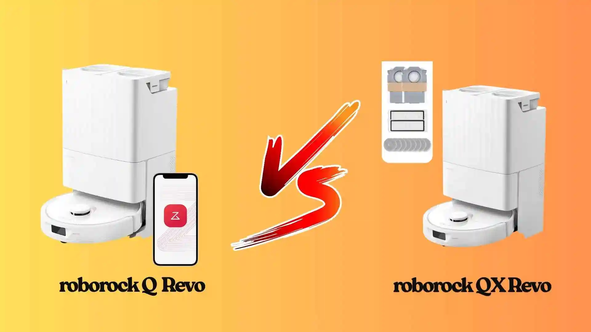 Roborock Q Revo vs QX Revo