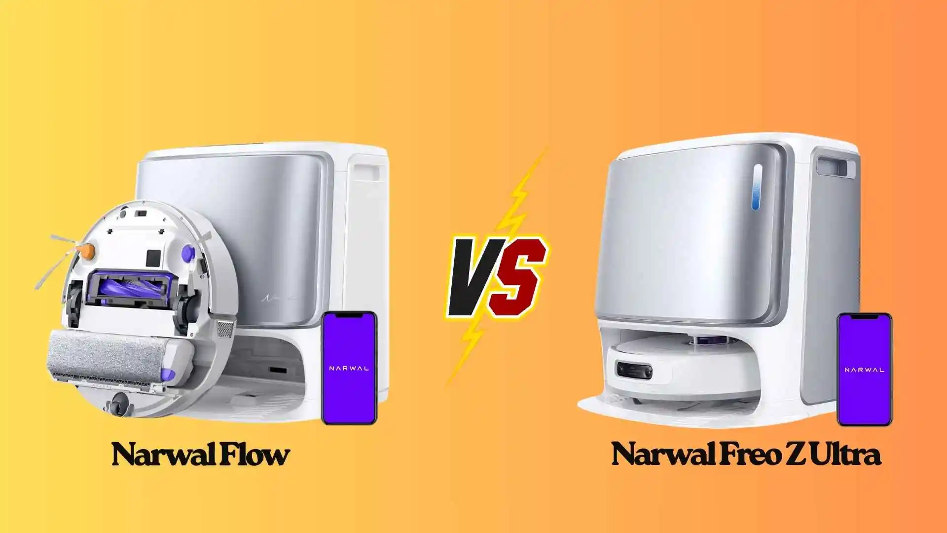 narwal flow vs freo z ultra