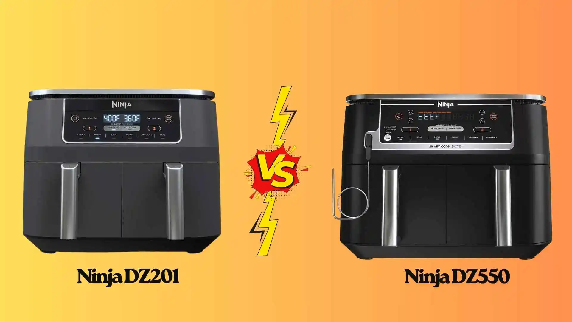 Ninja DZ201 vs DZ550