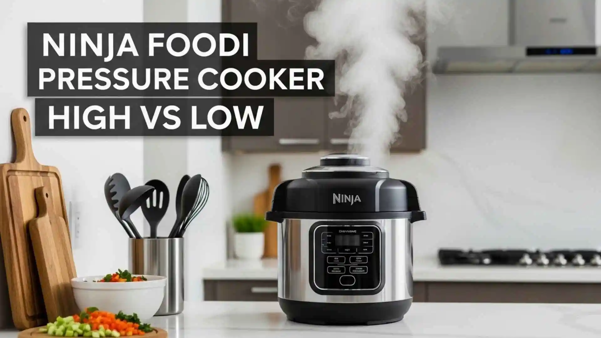 Ninja Foodi Pressure Cooker High vs Low