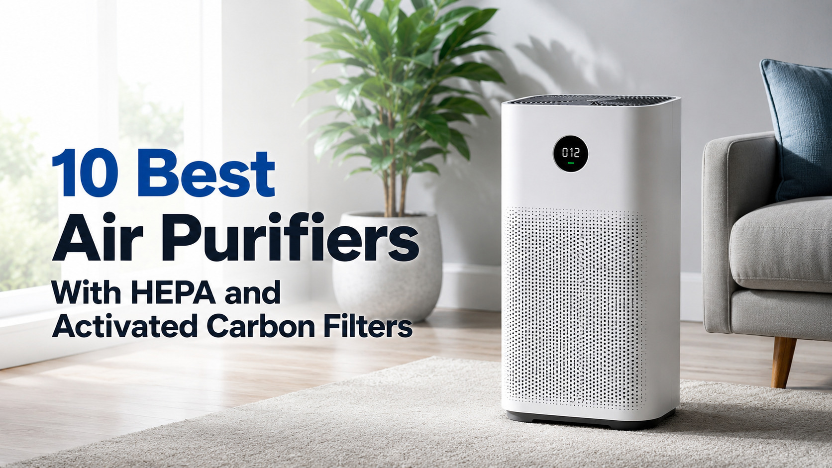 best air purifier with hepa and activated carbon filters