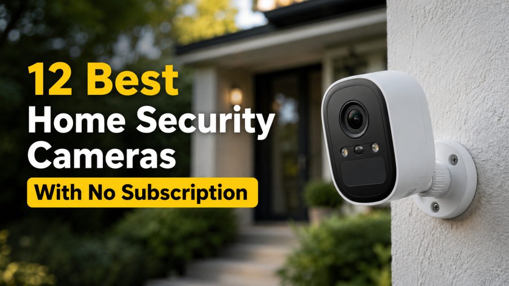 best home security camera with no subscription
