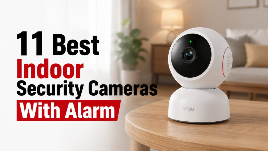 best indoor security camera with alarm