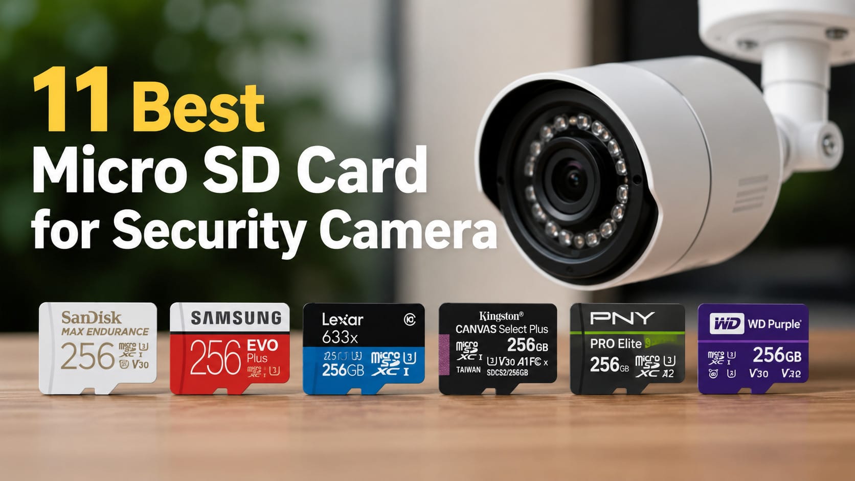 best micro sd card for security camera