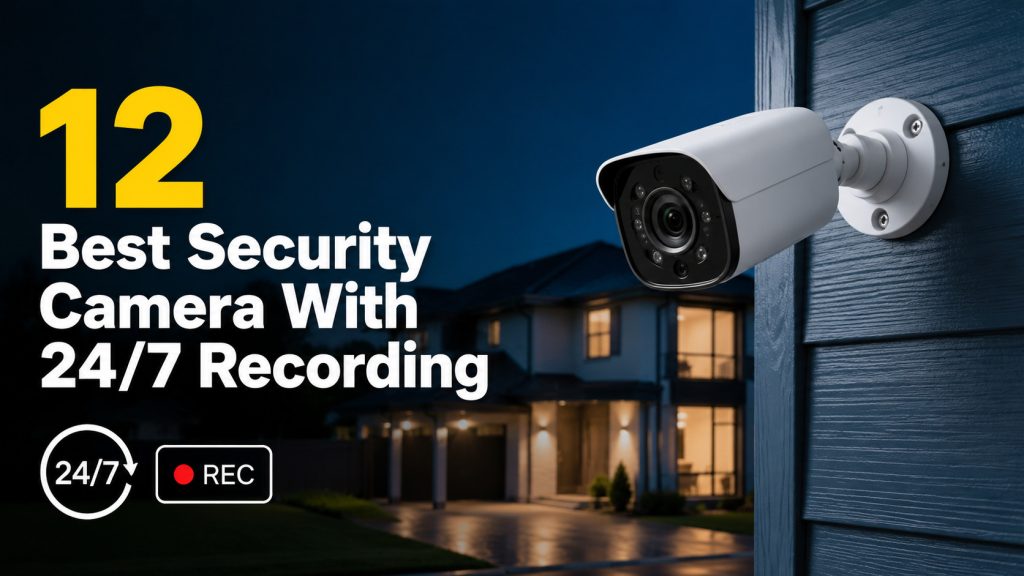 best security camera with 24/7 recording