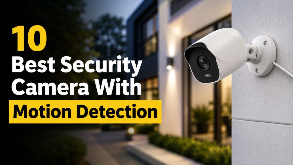 best security camera with motion detection