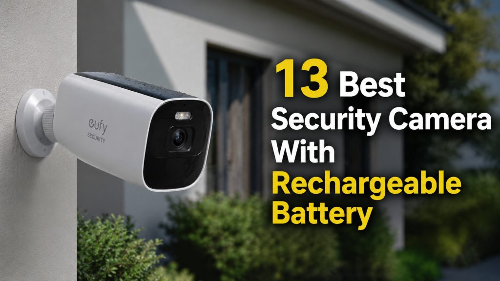 best security camera with rechargeable battery