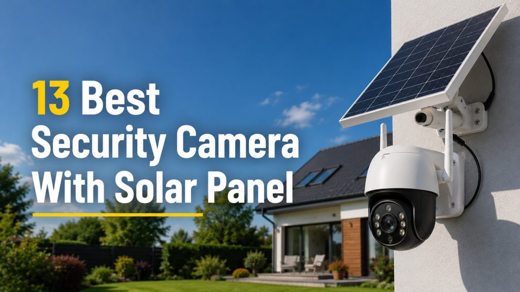 best security camera with solar panel