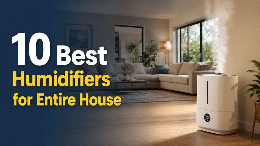 10 Best Humidifiers for Entire House (2026): What Actually Worked for Me