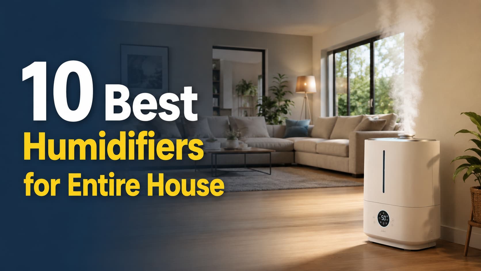 10 Best Humidifiers for Entire House (2026): What Actually Worked for Me