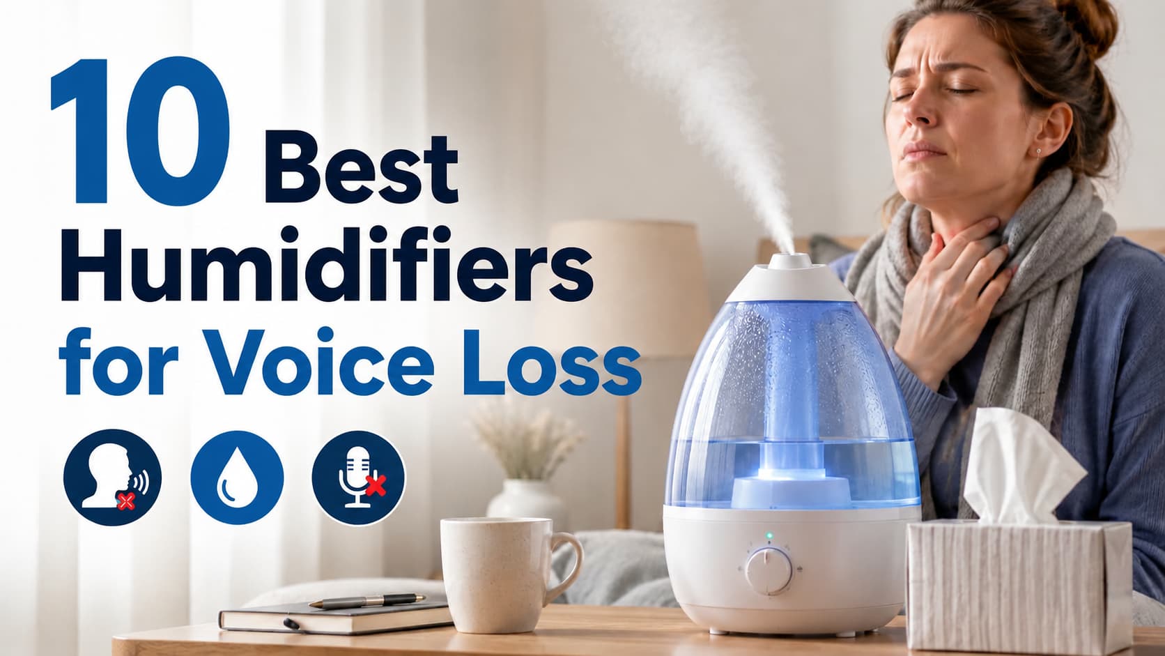 10 Best Humidifiers for Voice Loss
