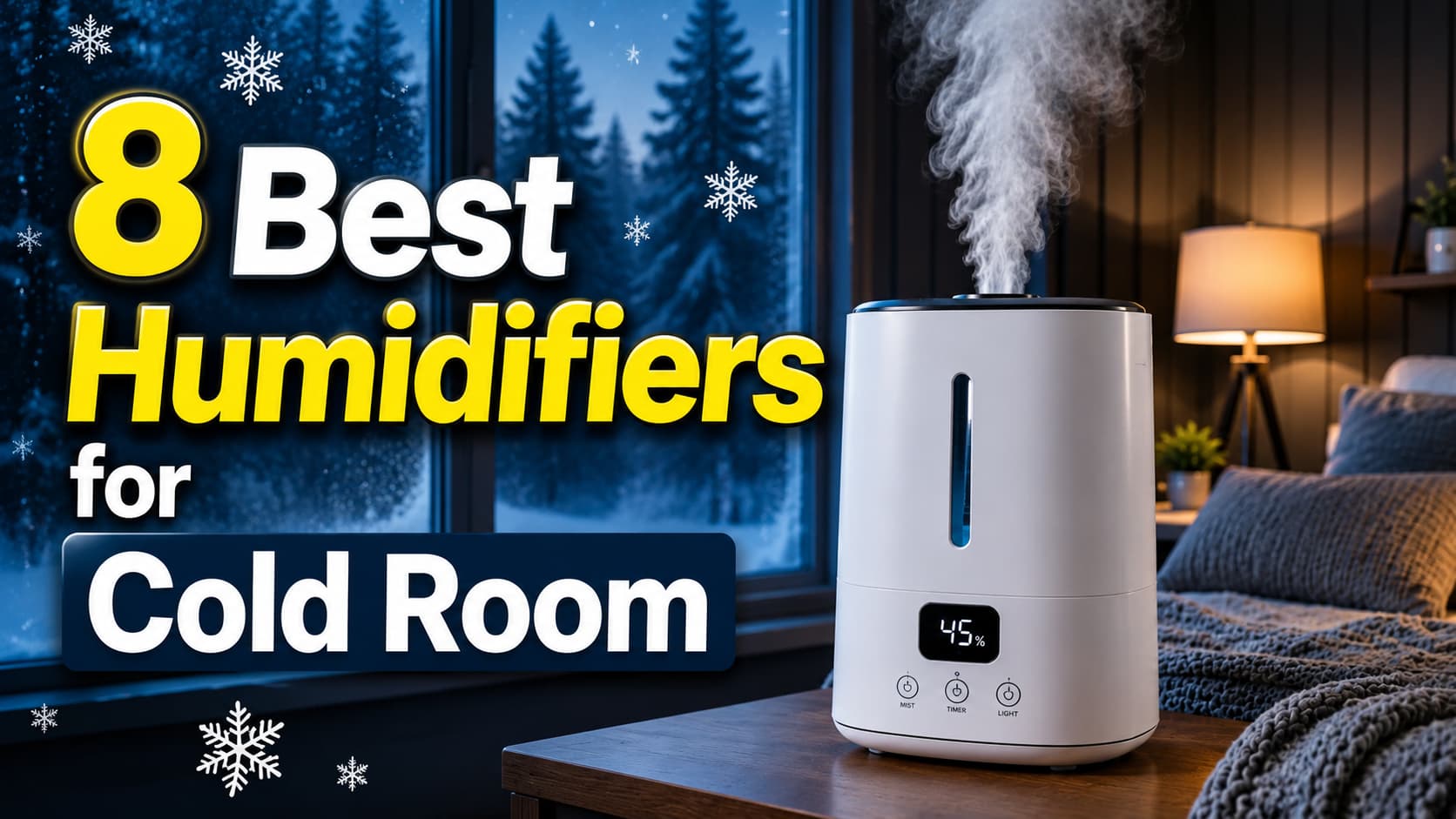 10 Best Humidifiers for Cold Room