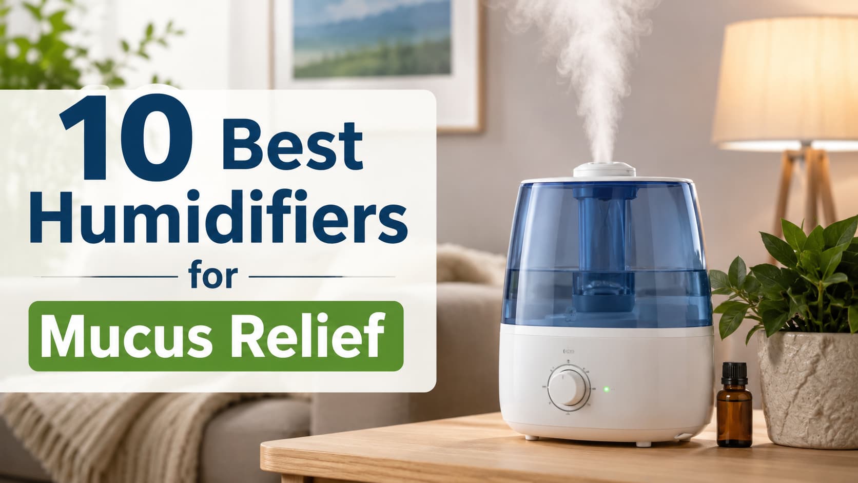 10 Best Humidifiers for Mucus Relief (2026) - My Real-World Test