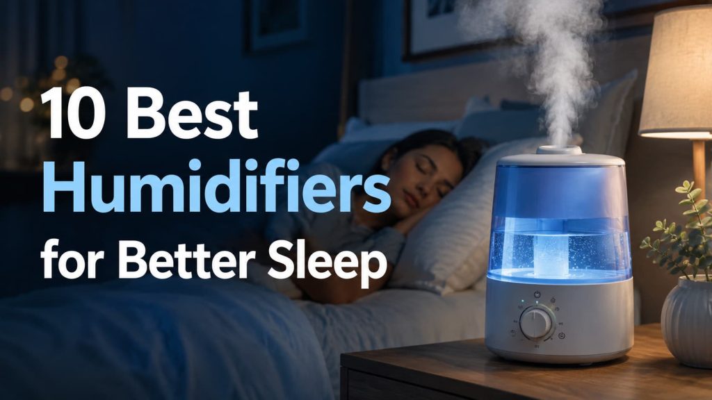 10 Best Humidifiers for Better Sleep