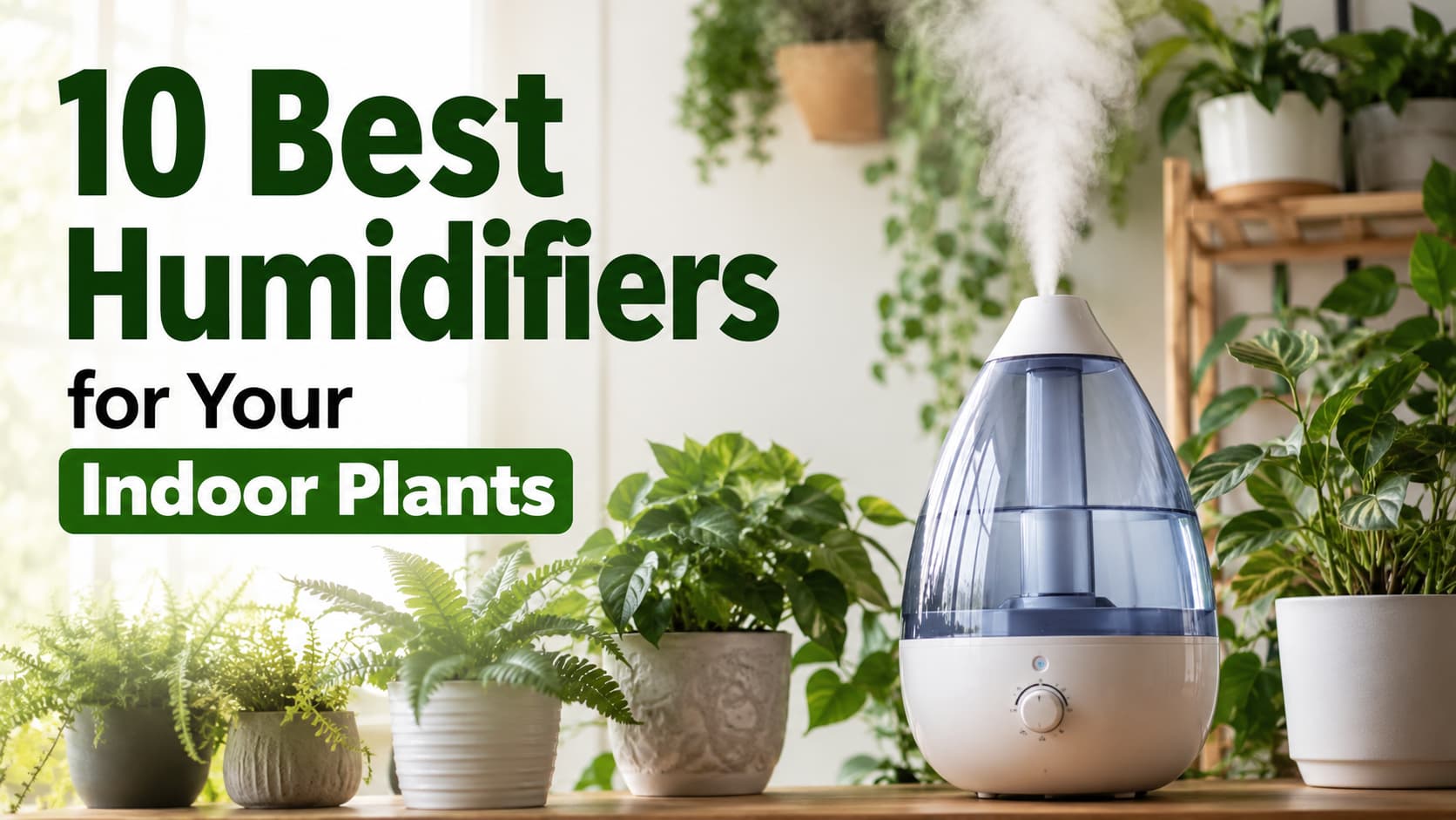 10 Best Humidifiers for Your Indoor Plants
