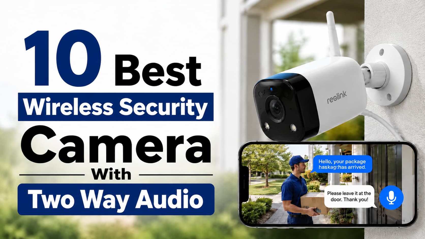 10 Best Wireless Security Camera With Two Way Audio