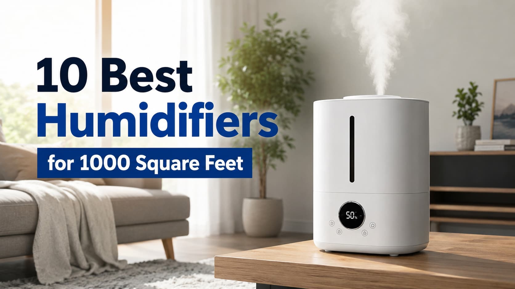 10 Best Humidifiers for 1000 Square Feet