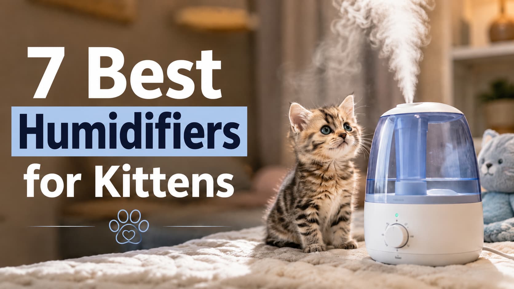 7 Best Humidifiers for Kittens (2026) — My Real-World Test