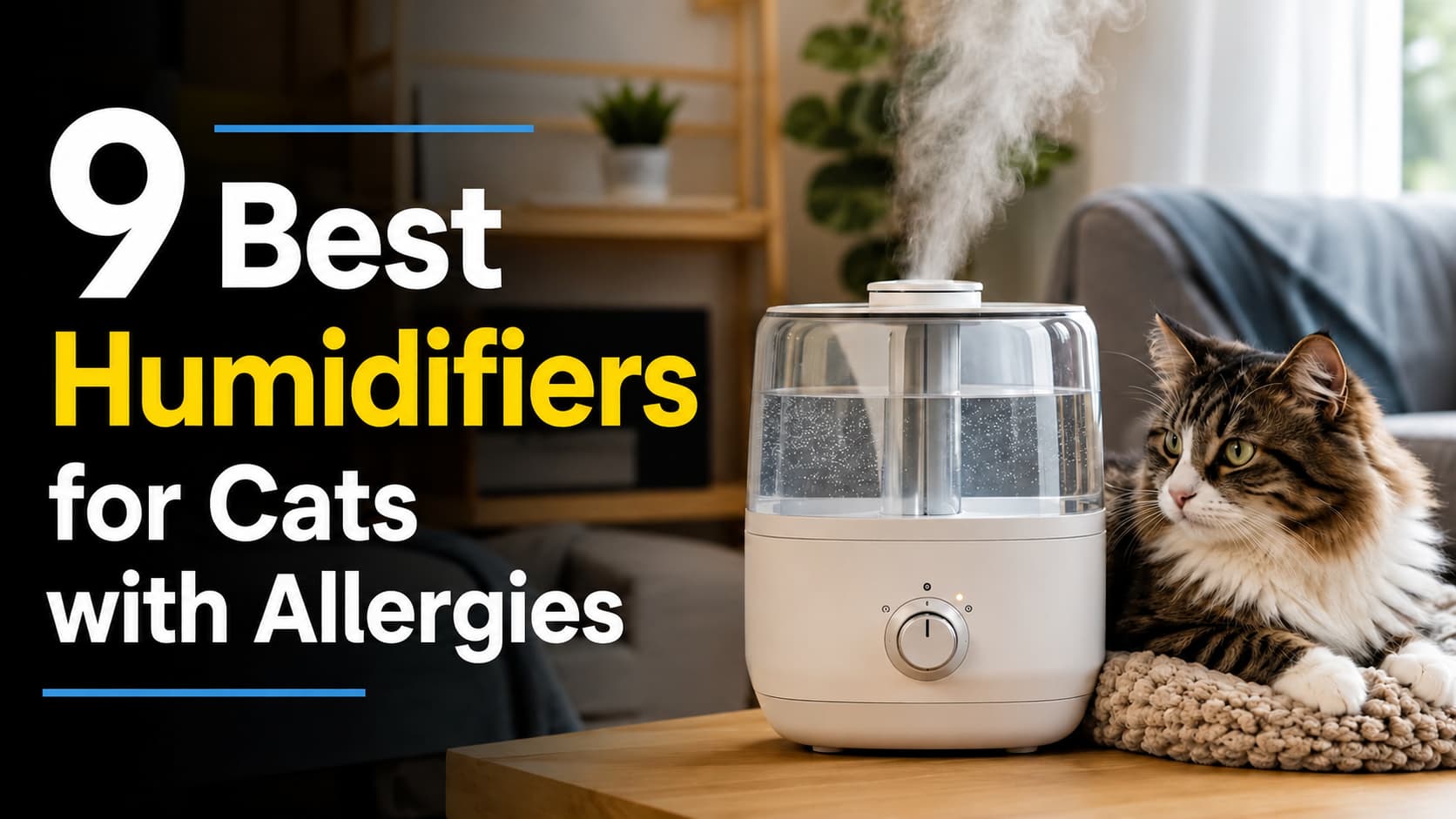 9 Best Humidifiers for Cats with Allergies