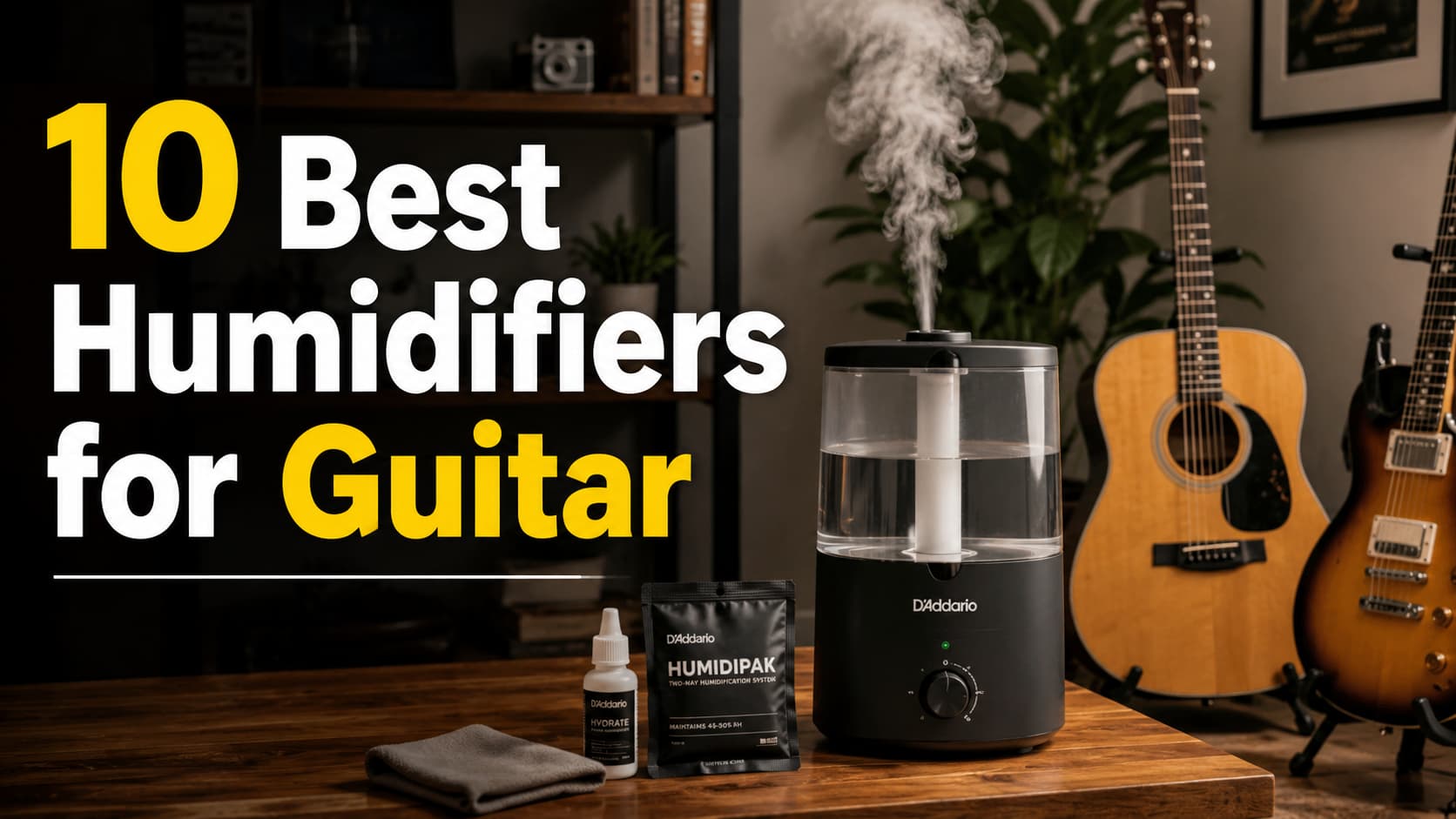10 Best Humidifiers for Guitar