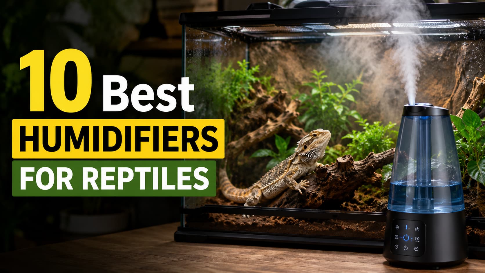 10 Best Humidifiers for Reptiles (2026) — What Actually Worked for Me