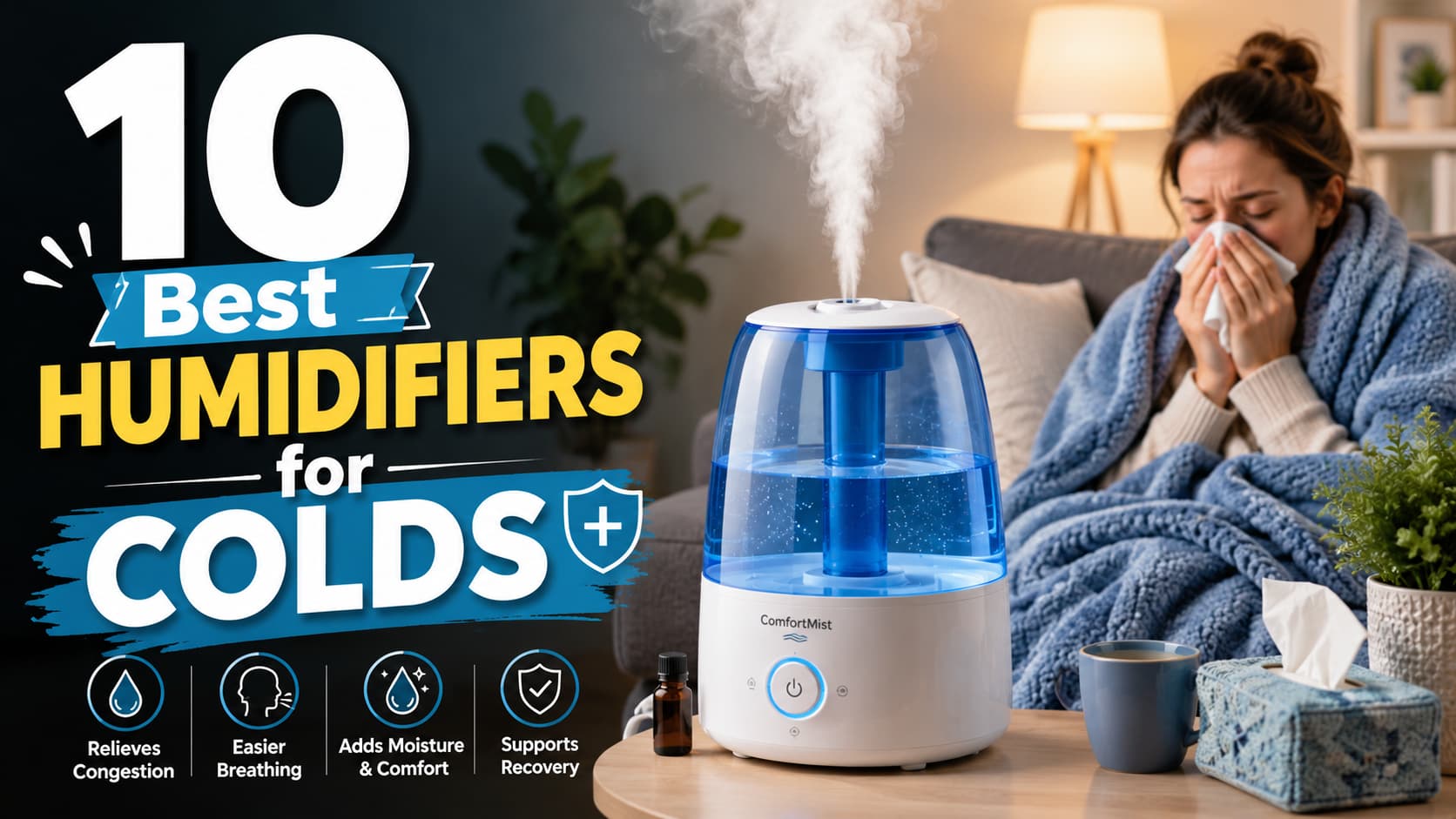 10 Best Humidifiers for Colds