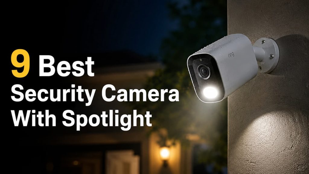 13 Best Security Camera With Spotlight That Lit Up My Yard in 2026