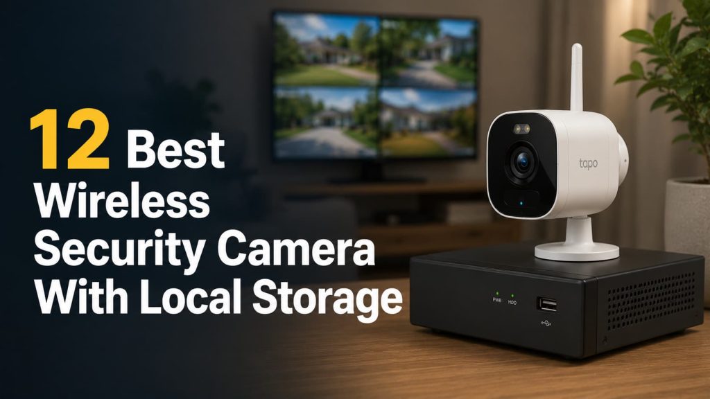12 Best Wireless Security Camera With Local Storage