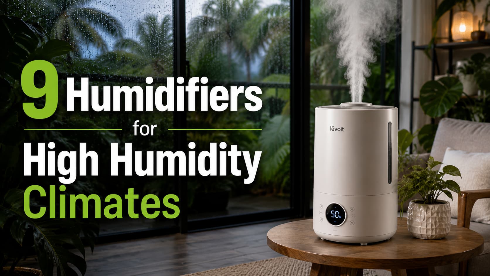 9 Best Humidifiers for High Humidity Climates