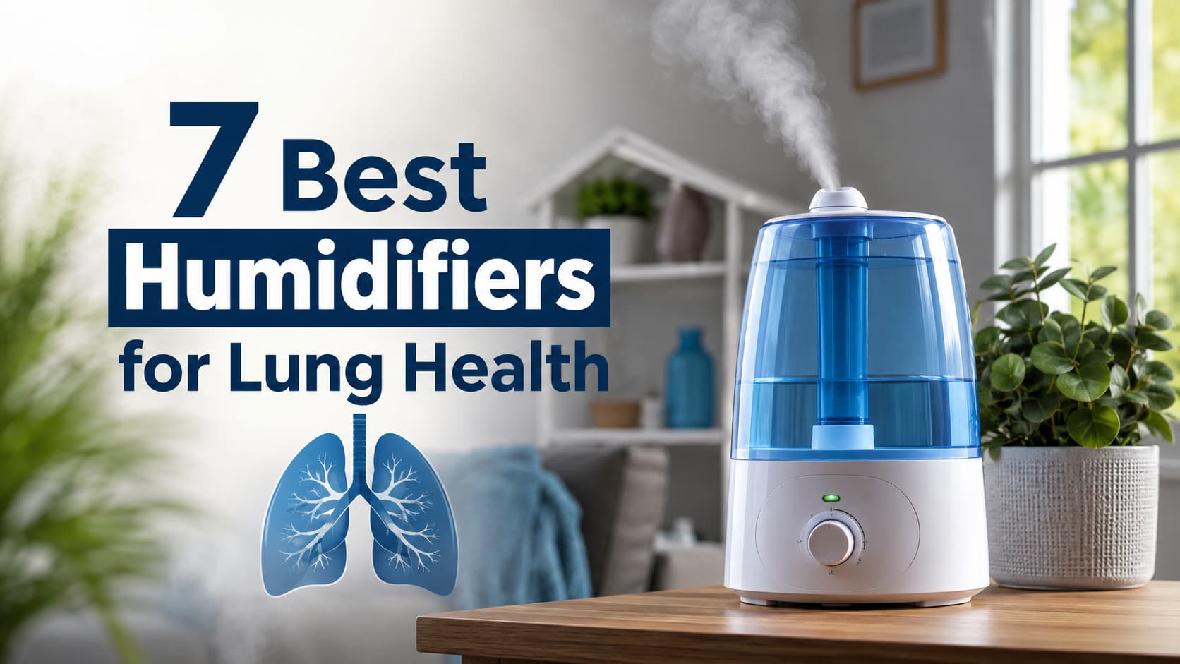 7 Best Humidifiers for Lung Health