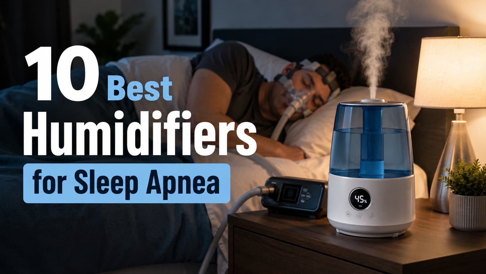10 Best Humidifiers for Sleep Apnea