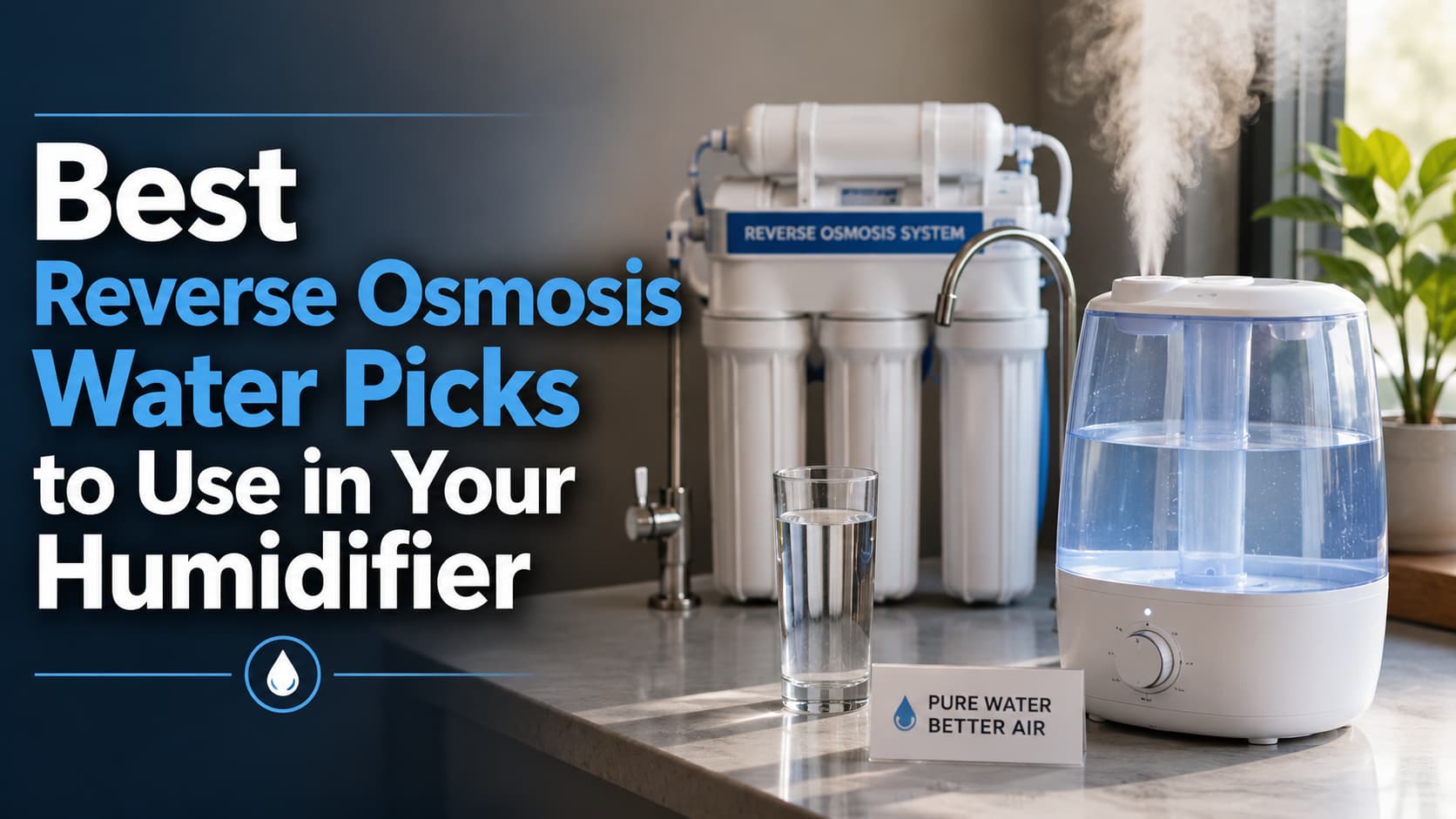 Best Reverse Osmosis Water Picks to Use in Your Humidifier