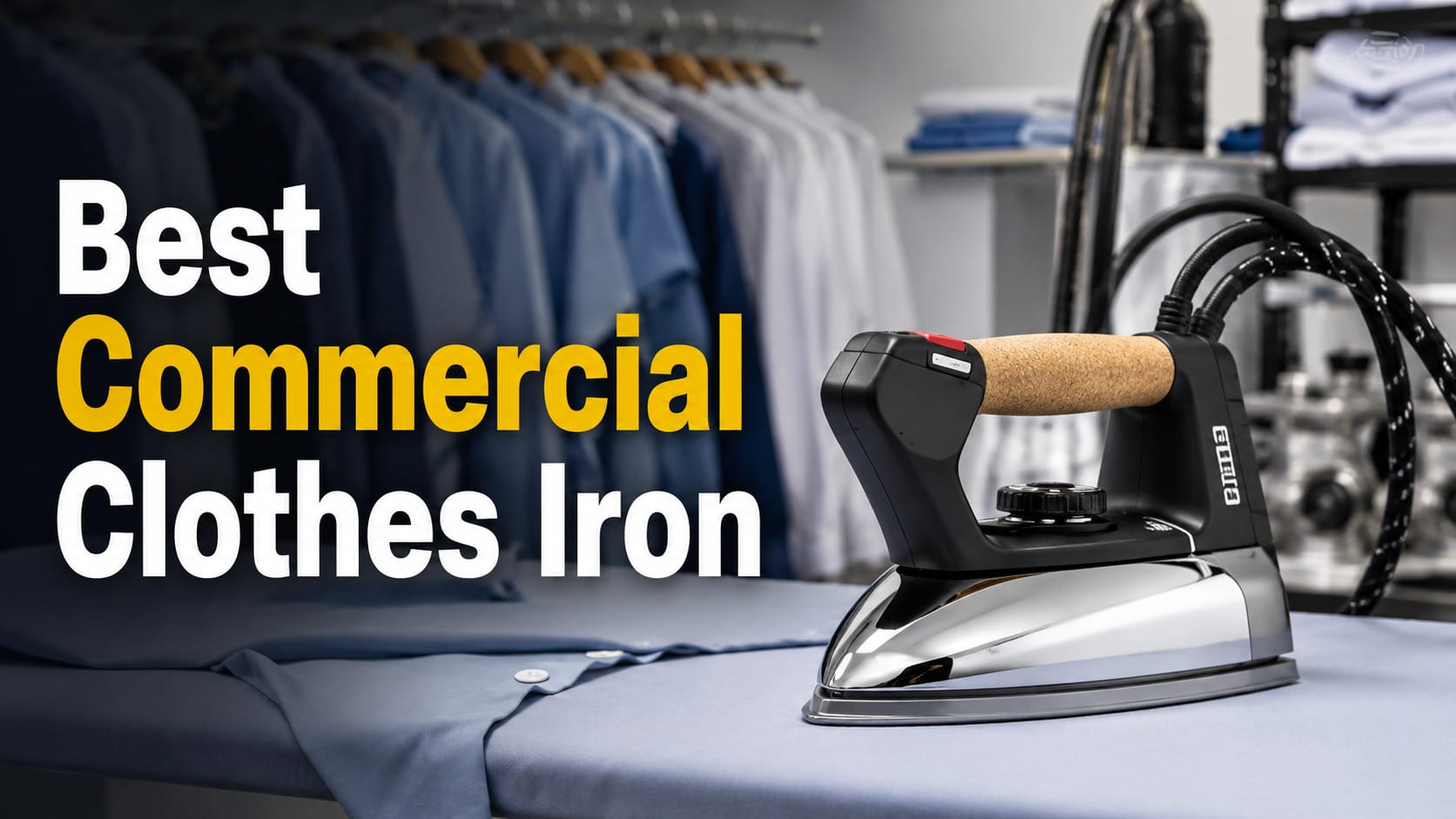 best commercial clothes iron