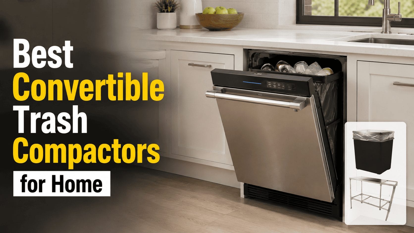 best convertible trash compactors for home