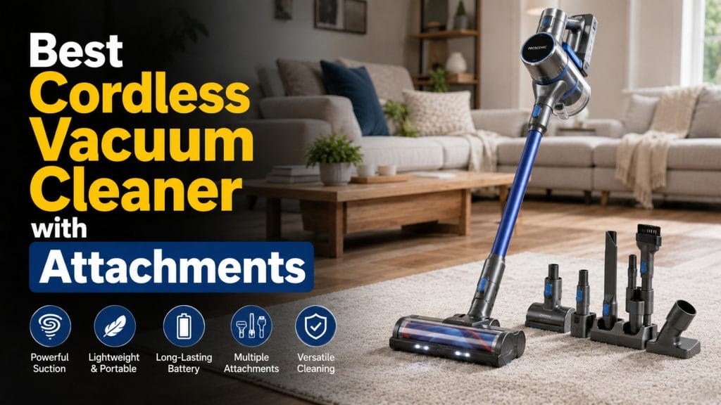 best cordless vacuum cleaner with attachments