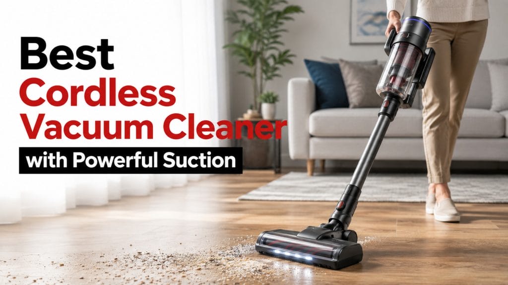 best cordless vacuum cleaner with powerful suction