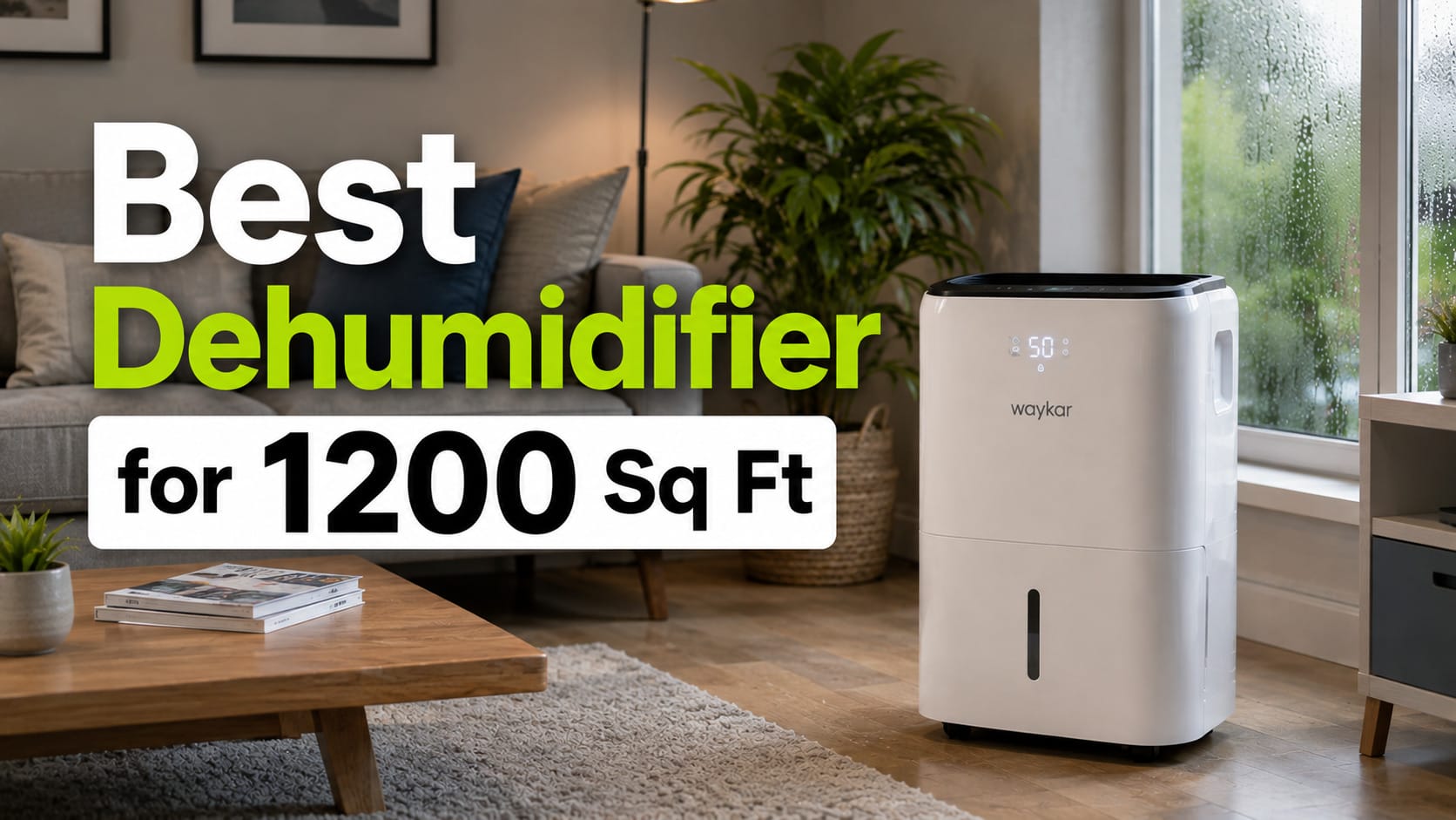 Best Dehumidifier for 1200 Sq Ft