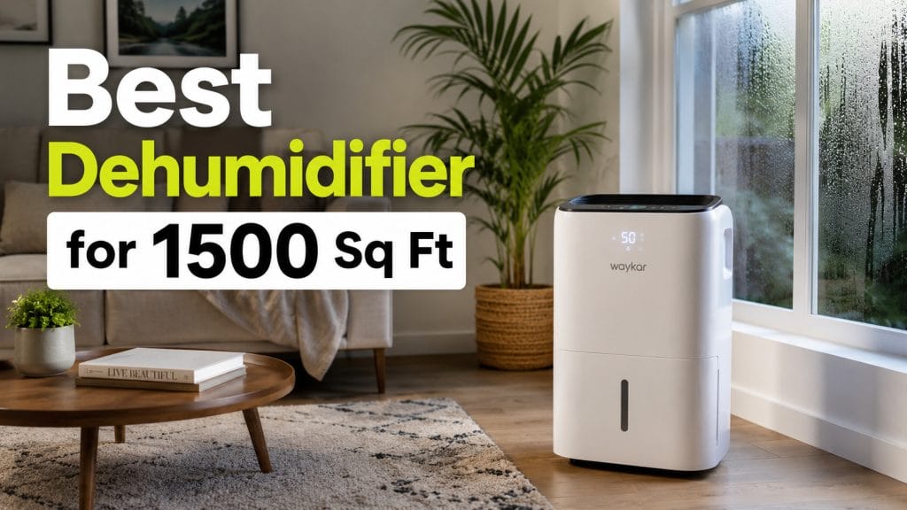 best dehumidifier for 1500 sq ft