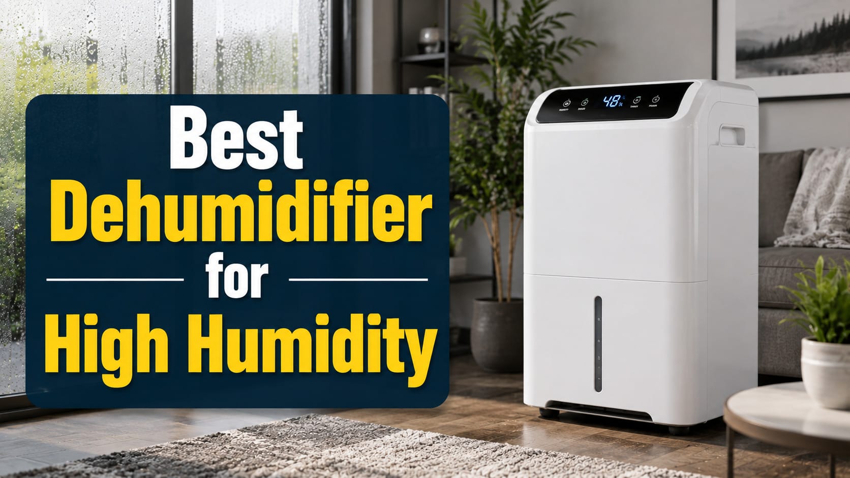 best dehumidifier for high humidity