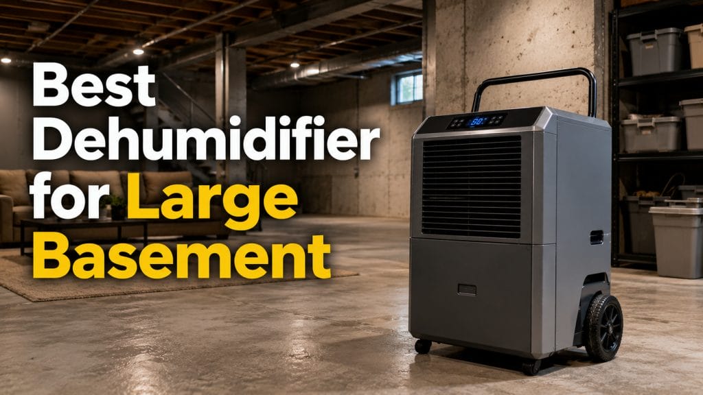 Best Dehumidifier for Large Basement