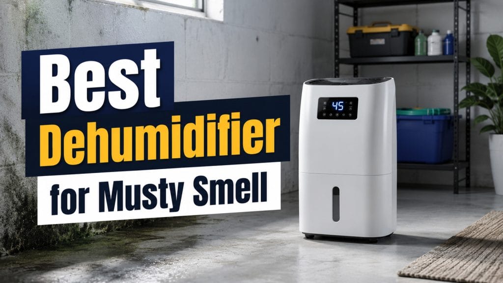 Best Dehumidifier for Musty Smell