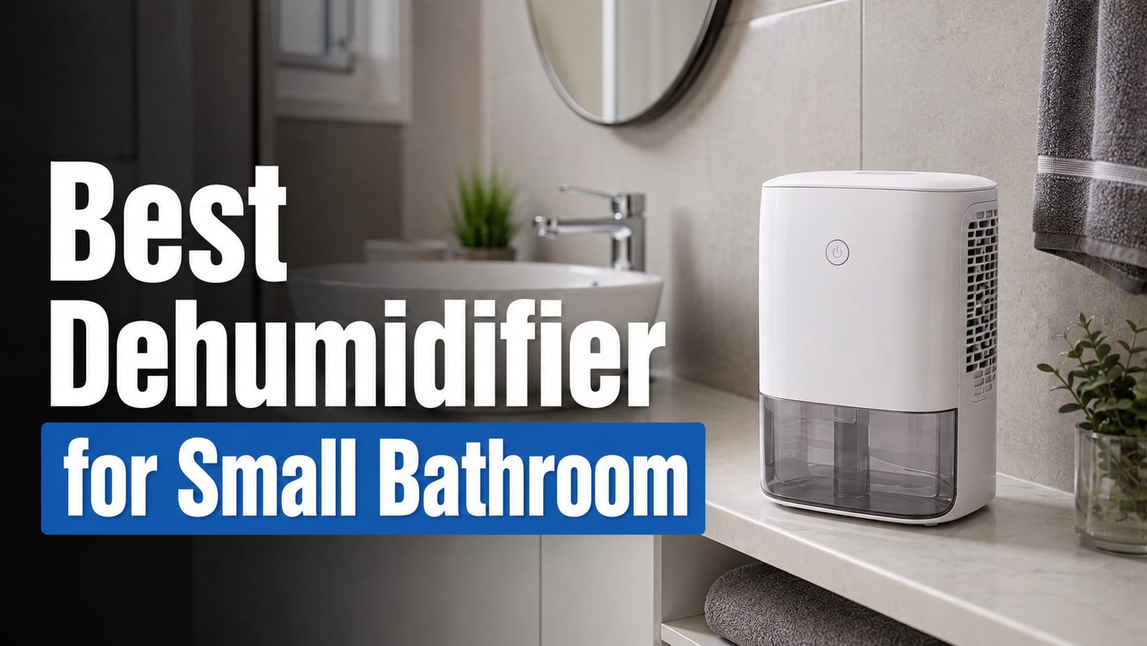 Best Dehumidifier for Small Bathroom