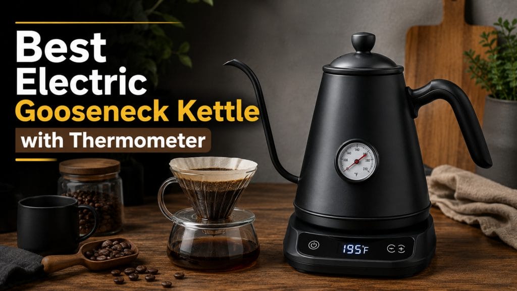 Best Electric Gooseneck Kettles with Thermometer