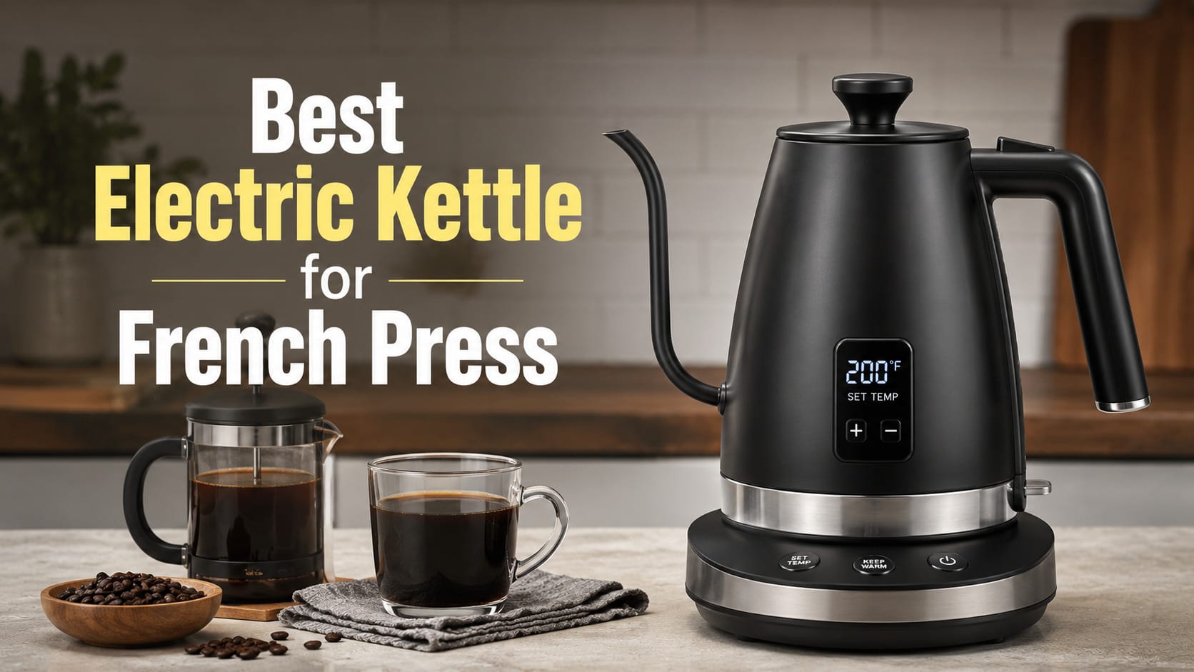 Best Electric Kettles for French Press