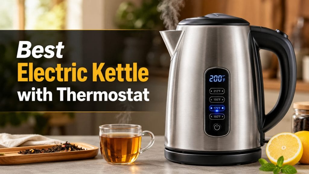 Best Electric Kettles with Thermostat