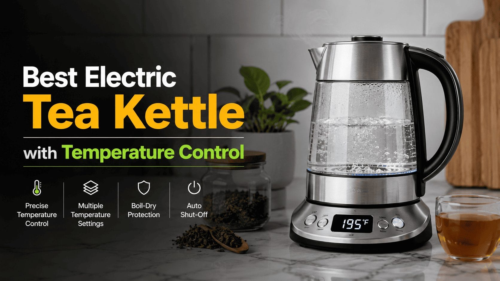 best electric tea kettle with temperature control
