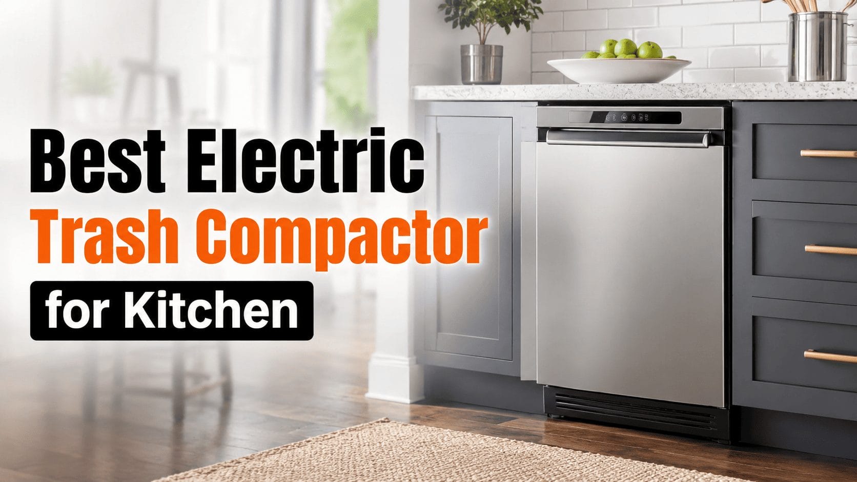 best electric trash compactor for kitchen