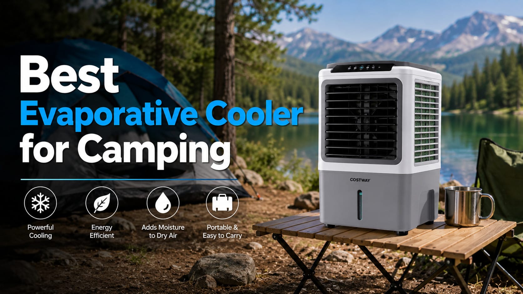 best evaporative cooler for camping
